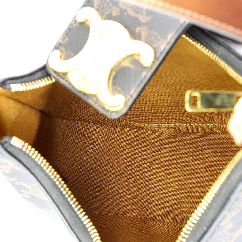Celine Ava Triomphe Bag Triomphe Coated Canvas - Picture 5 of 5